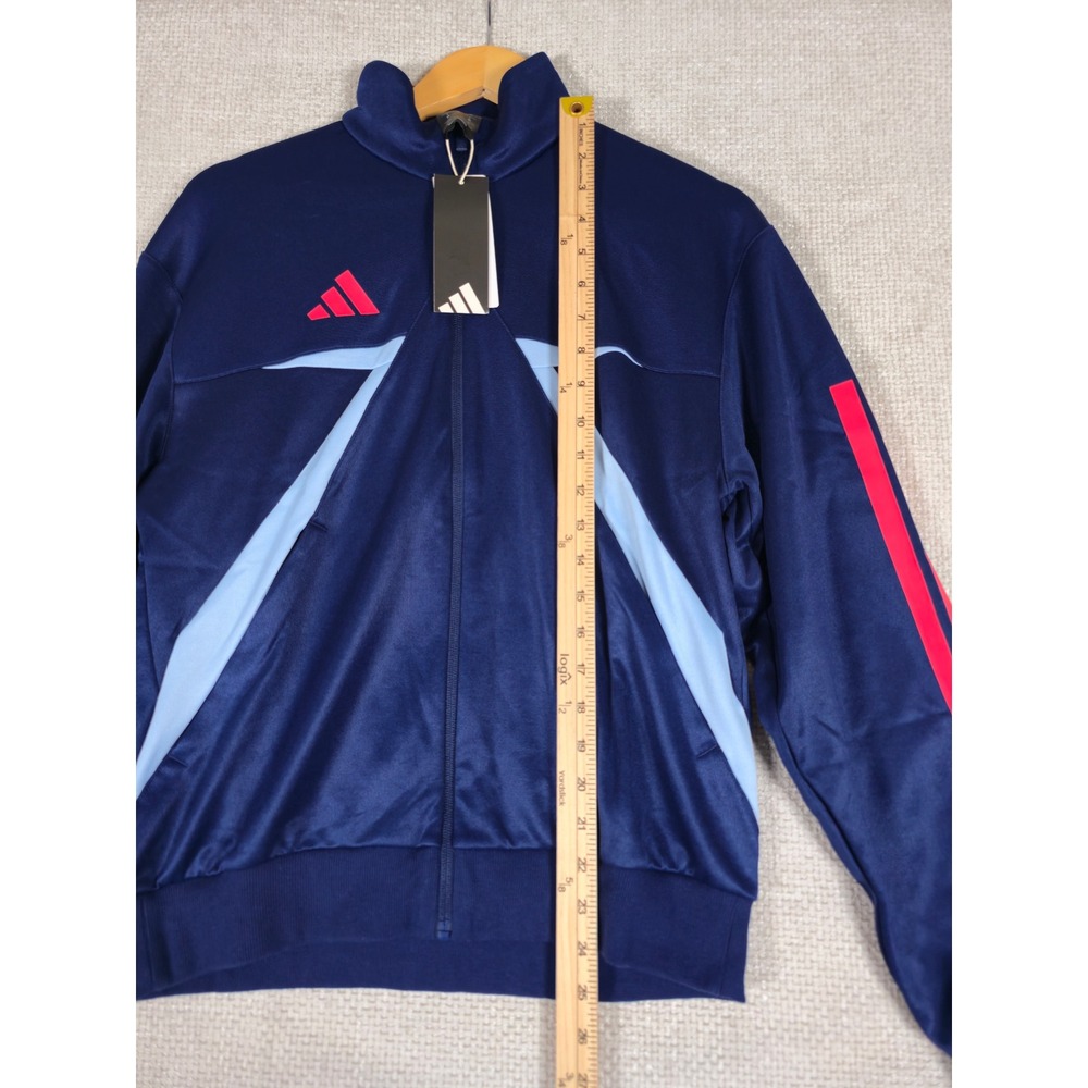 Adidas Men's House Of Tiro Zip Up Track Jacket Size XS Dark Blue NWT - Picture 6 of 8
